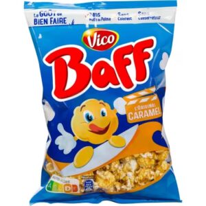 Popcorn au Caramel Baff - Maïs Soufflé Croustillant