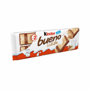 Kinder - Bueno tablettes de chocolat blanc, noisette